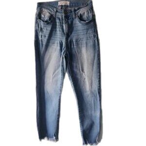 Denim Straight Leg Jeans